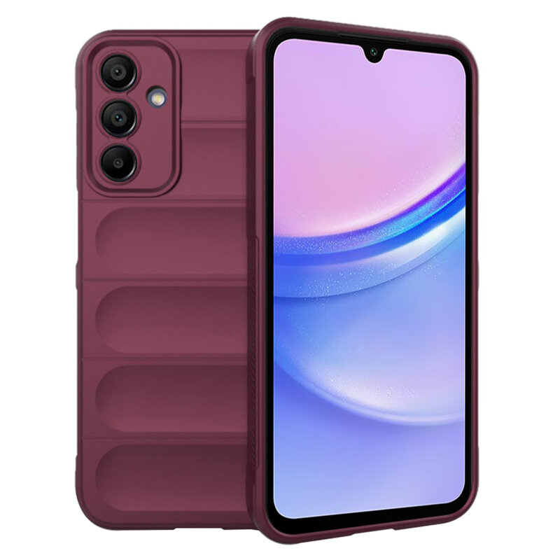 Husa Samsung Galaxy A15 4G Techsuit Magic Shield, bordo