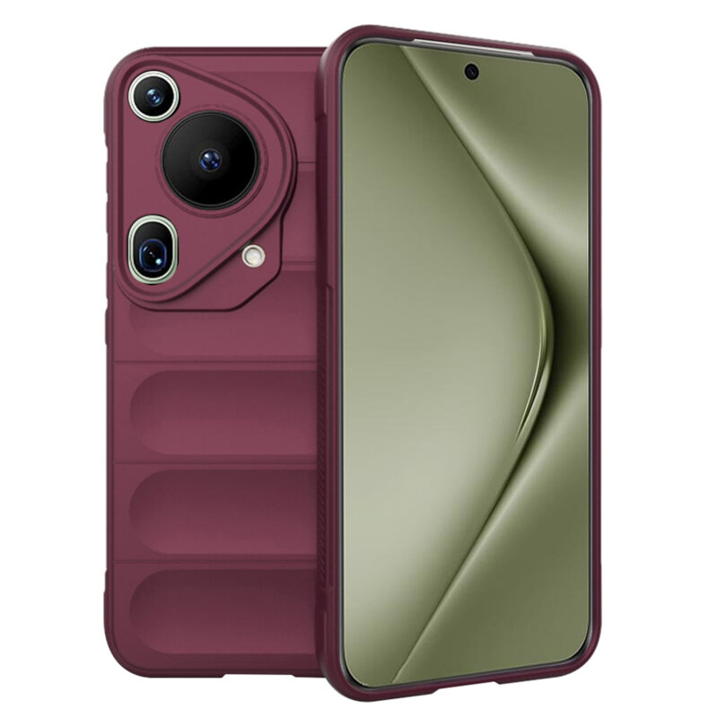 Husa Huawei Pura 70 Ultra Techsuit Magic Shield, bordo