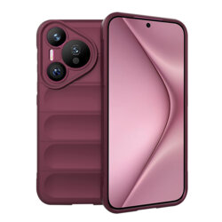 Husa Huawei Pura 70 Techsuit Magic Shield, bordo