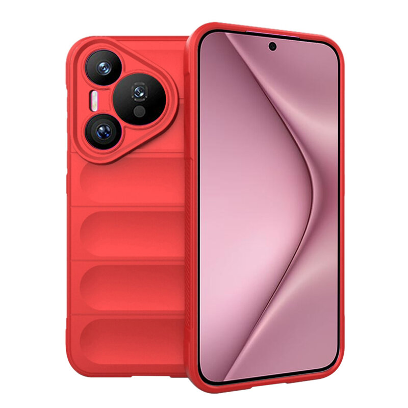 Husa Huawei Pura 70 Techsuit Magic Shield, rosu