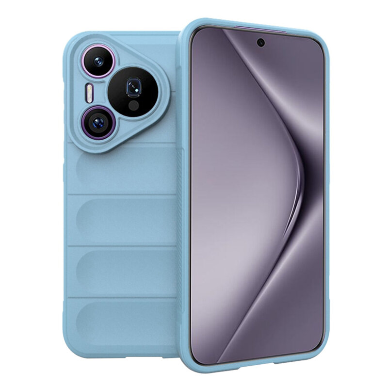 Husa Huawei Pura 70 Pro Techsuit Magic Shield, bleu