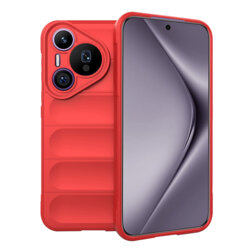 Husa Huawei Pura 70 Pro Techsuit Magic Shield, rosu