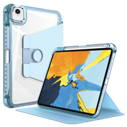 Husa iPad Pro 2018 11.0 A2013/A1934 Techsuit Crystal Vision, bleu