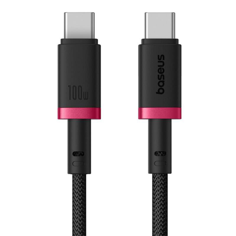Cablu incarcare MacBook 100W Baseus Dura, 1m, negru, P10377803U01-01