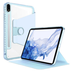 Husa Samsung Galaxy Tab S8 Techsuit Crystal Vision, bleu
