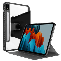 Husa Samsung Galaxy Tab S7 11.0 T870/T875/T876 Techsuit Crystal Vision, negru