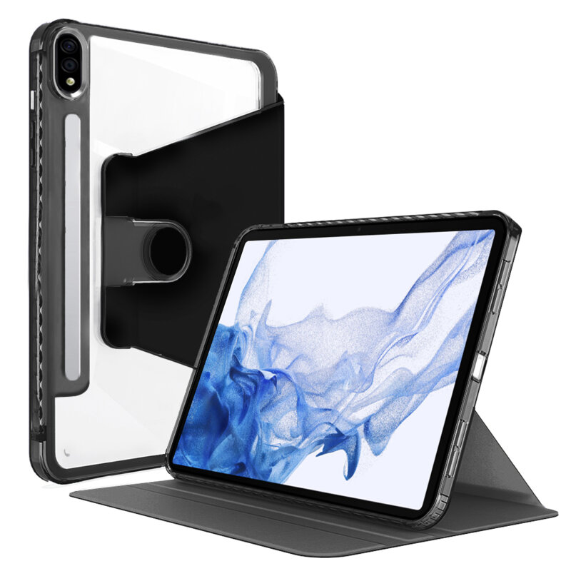 Husa Samsung Galaxy Tab S8 Techsuit Crystal Vision, negru