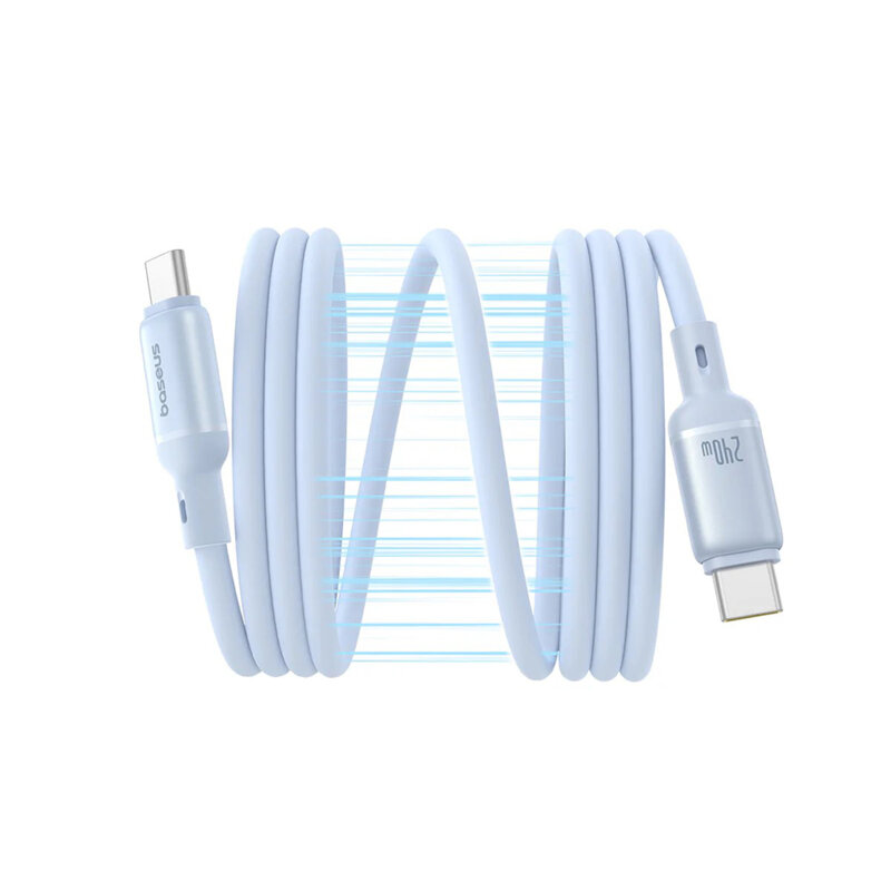 Cablu incarcare magnetic 240W Baseus PicoGo, 1m, bleu, P10376800311-00