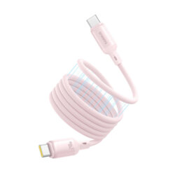 Cablu incarcare magnetic 240W Baseus PicoGo, 1m, roz, P10376800411-00