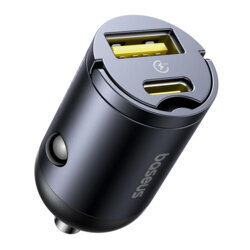 Mini incarcator auto USB Type-C 30W Baseus, C00035001121-02