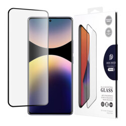 Folie sticla Xiaomi Redmi Note 14 Pro 5G Dux Ducis Tempered Glass, negru