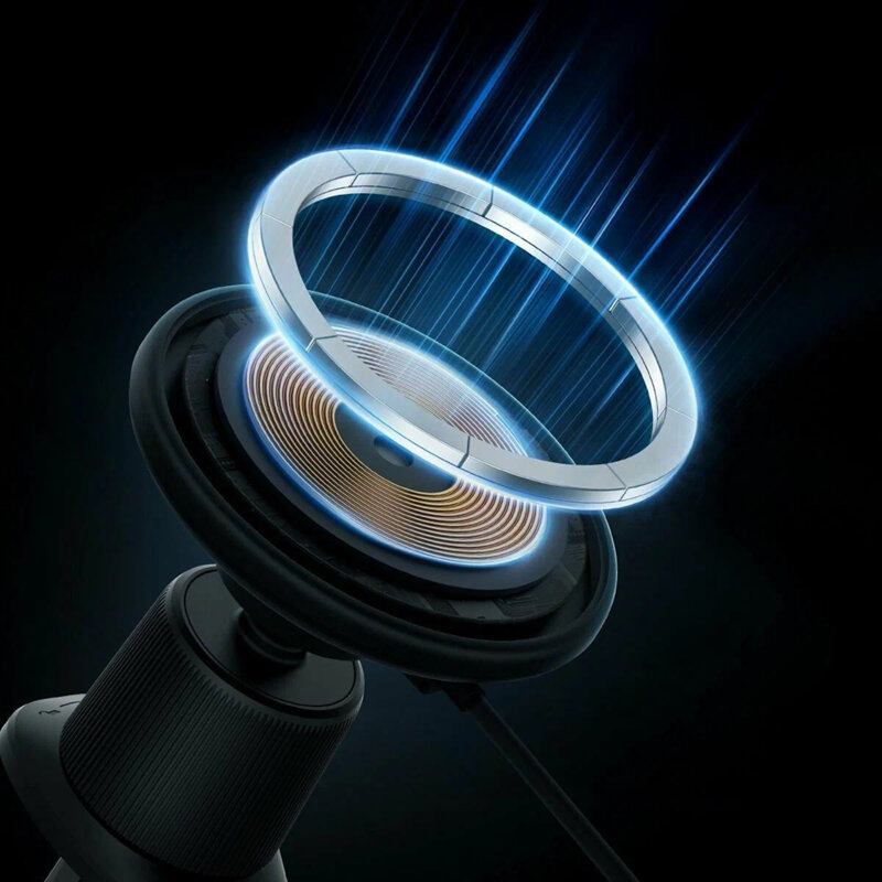 Suport telefon auto cu incarcare wireless 15W Baseus, C40141001111-00