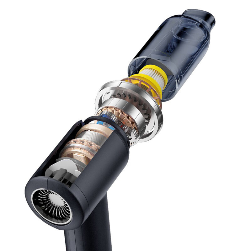 Aspirator auto fara fir T-shaped Baseus AT, 5000Pa, 45W, negru