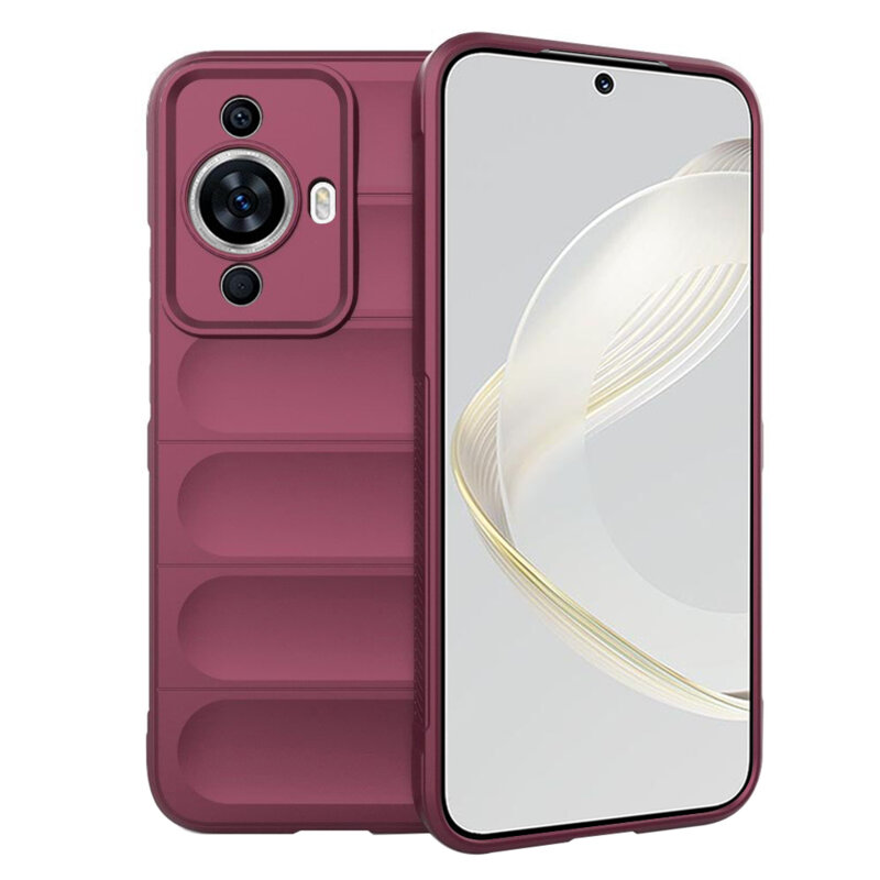 Husa Huawei nova 11 Techsuit Magic Shield, bordo