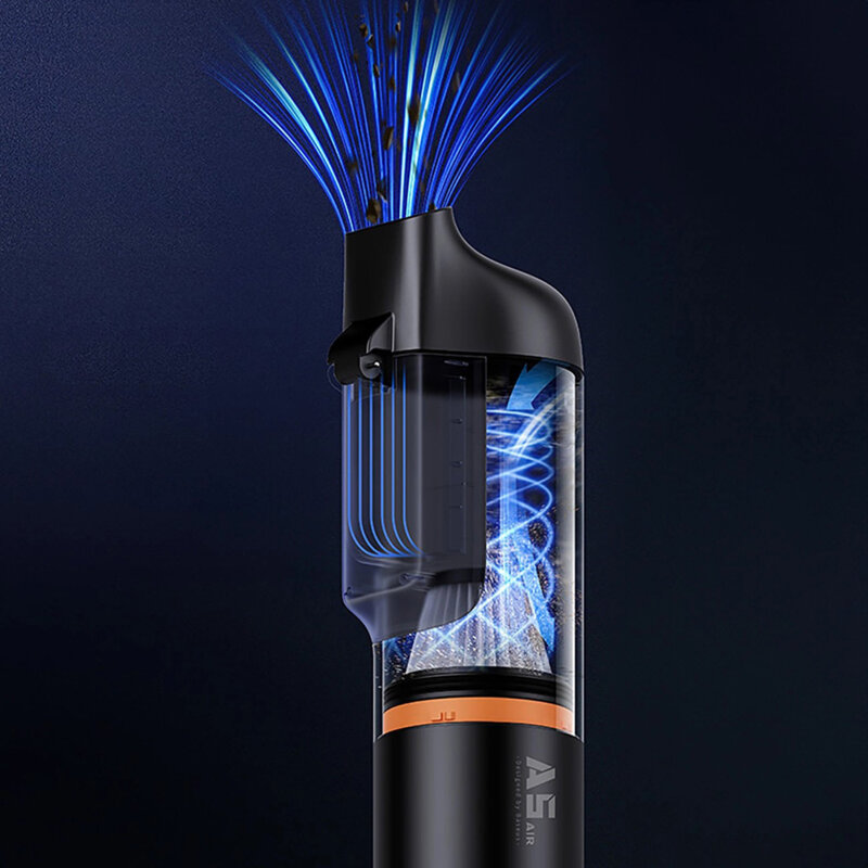 Aspirator auto fara fir cu AI Baseus A5 Air, 12000Pa, 90W, negru