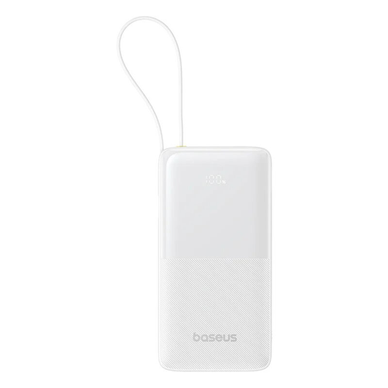 Baterie externa 20000mAh Bipow 2 Baseus, 20W, alb, P10077101213-01
