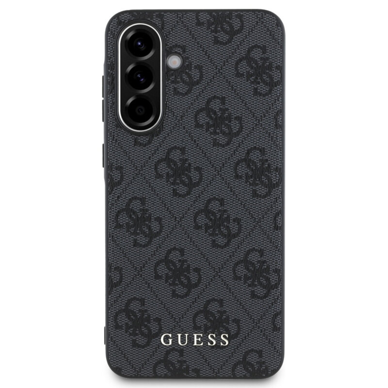 Husa originala Guess Samsung Galaxy A56 5G Hardcase 4G Classic, negru, GUHCSA56G4GFGR
