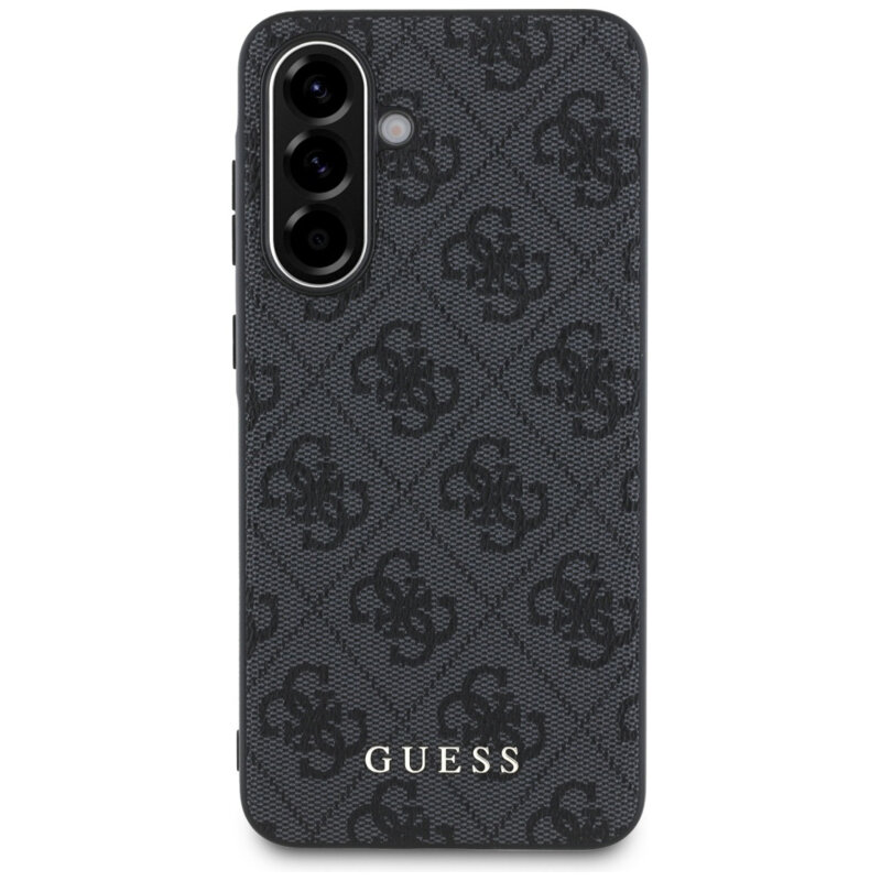 Husa originala Guess Samsung Galaxy A36 5G Hardcase 4G Classic, negru, GUHCSA36G4GFGR