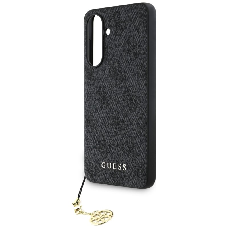 Husa originala Guess Samsung Galaxy A56 5G Hardcase 4G Charm, negru, GUHCSA56GF4GGR