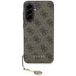 Husa originala Guess Samsung Galaxy A36 5G Hardcase 4G Charm, maro, GUHCSA36GF4GBR