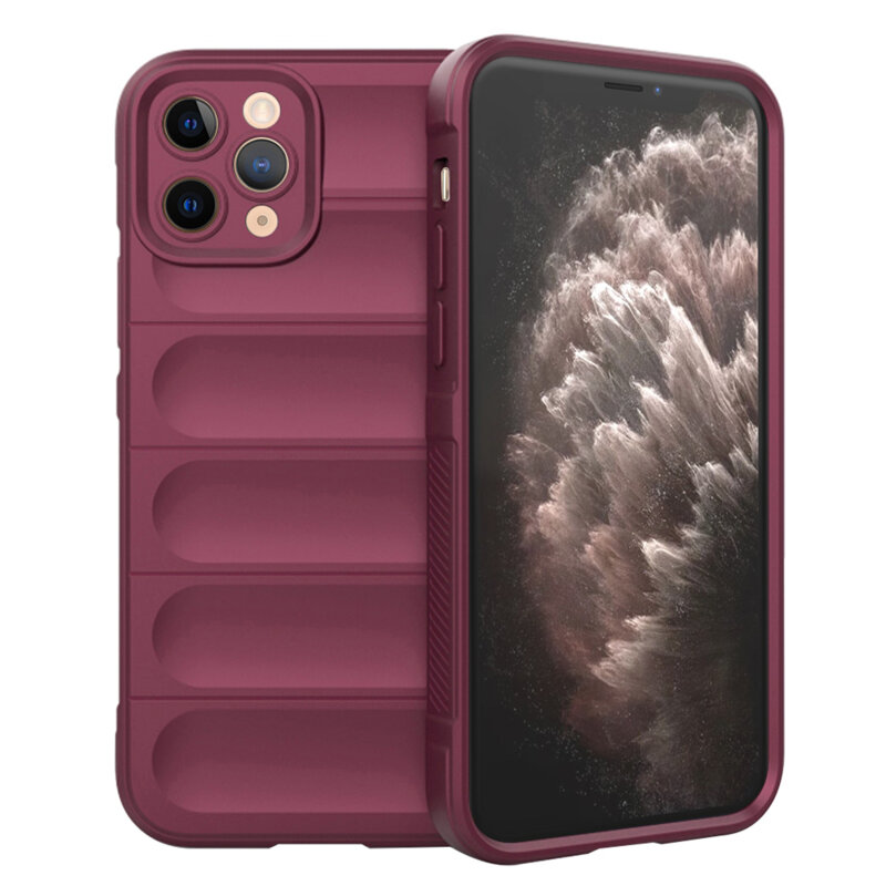 Husa iPhone 11 Pro Techsuit Magic Shield, bordo