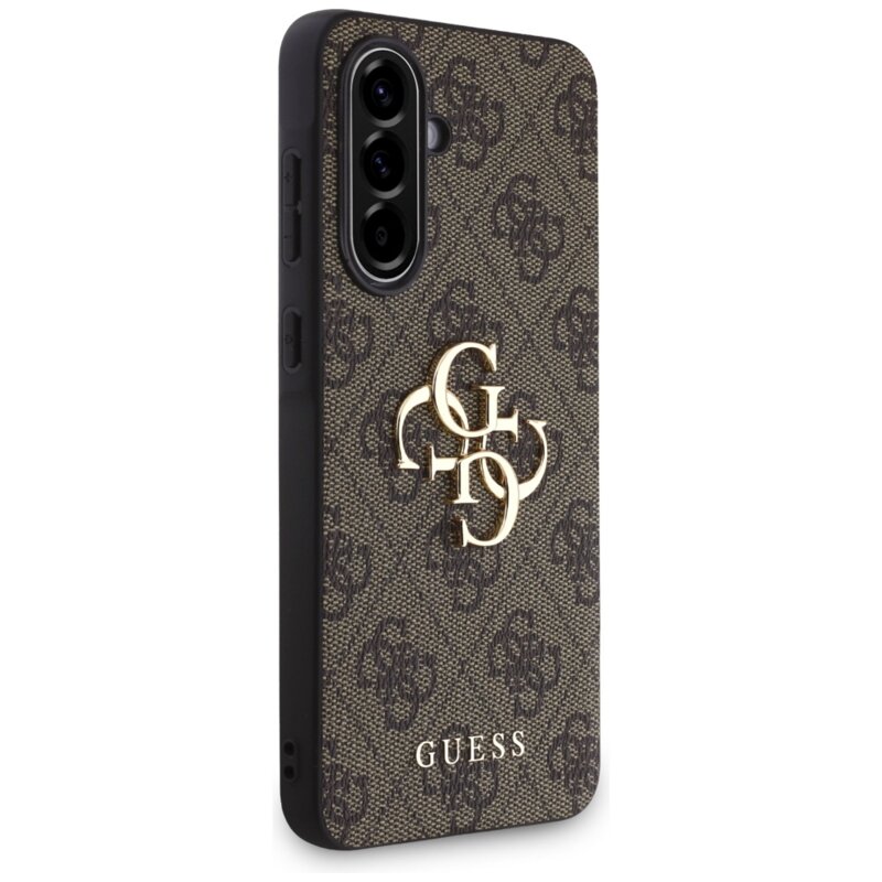 Husa originala Guess Samsung Galaxy A56 5G Hardcase 4G Big Logo, maro, GUHCSA564GMGBR