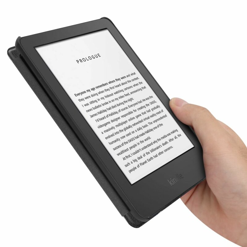 Husa Kindle Colorsoft Signature Edition (2024) Techsuit SmartCover, negru