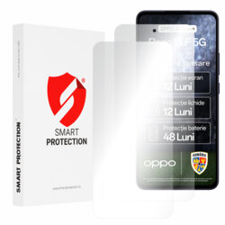 [Pachet 2x] Folie regenerabila premium Oppo Reno13 F 4G Smart Protection Classic, transparenta