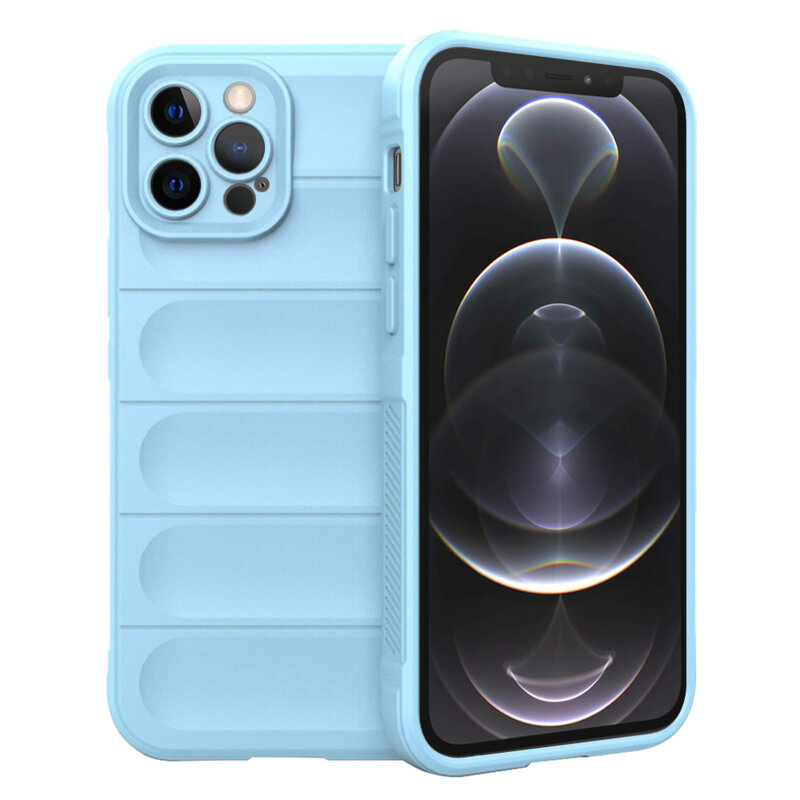 Husa iPhone 12 Pro Techsuit Magic Shield, bleu