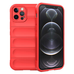 Husa iPhone 12 Pro Techsuit Magic Shield, rosu