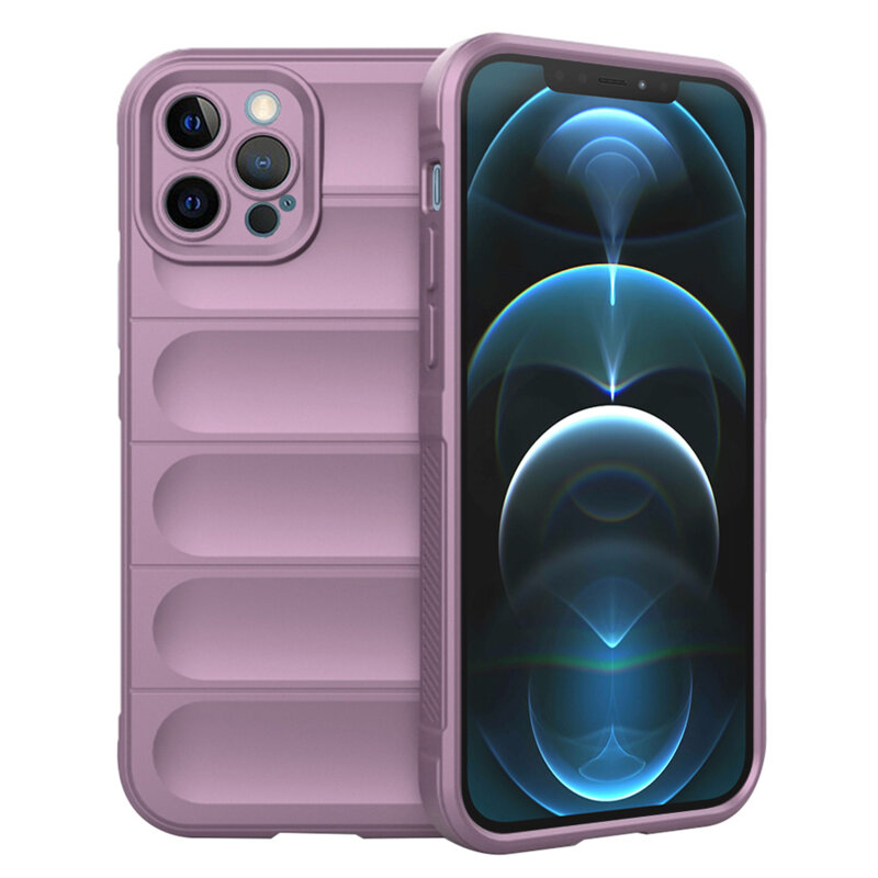 Husa iPhone 12 Pro Max Techsuit Magic Shield, mov
