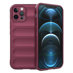 Husa iPhone 12 Pro Max Techsuit Magic Shield, bordo