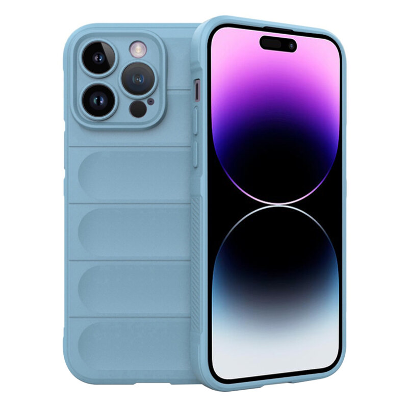Husa iPhone 14 Pro Max Techsuit Magic Shield, bleu
