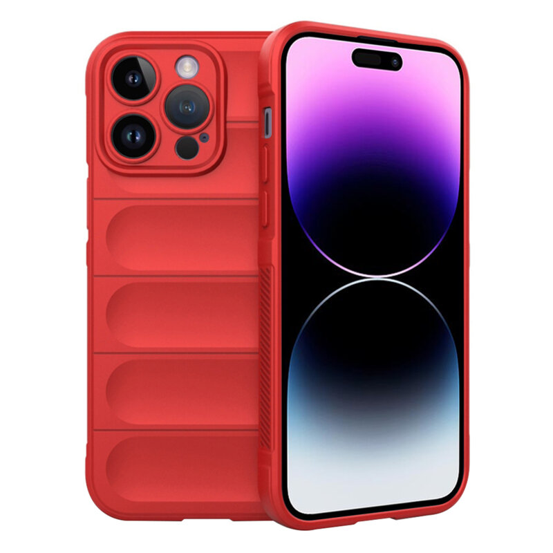 Husa iPhone 14 Pro Max Techsuit Magic Shield, rosu