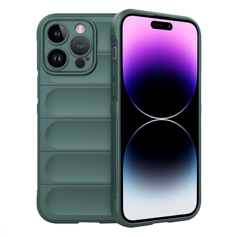 Husa iPhone 14 Pro Max Techsuit Magic Shield, verde