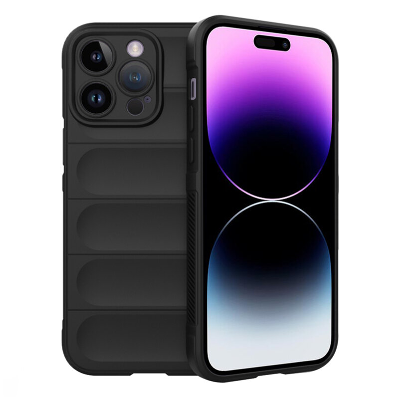 Husa iPhone 14 Pro Max Techsuit Magic Shield, negru