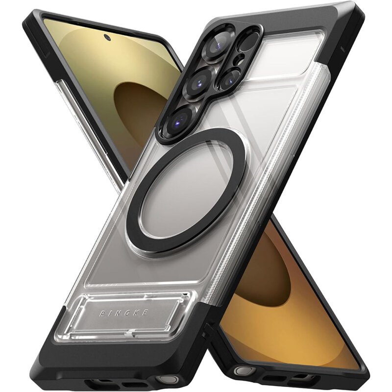 Husa Samsung Galaxy S25 Ultra Ringke UX Magnetic, transparenta