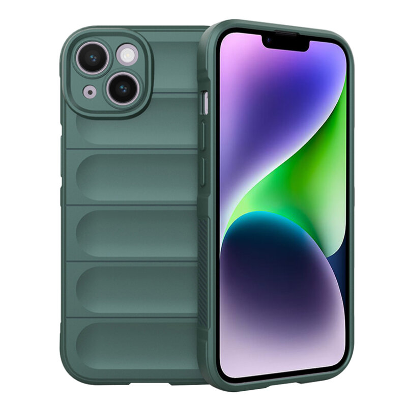 Husa iPhone 14 Plus Techsuit Magic Shield, verde
