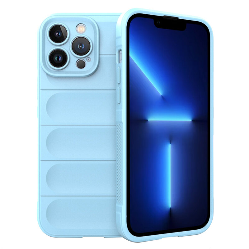 Husa iPhone 13 Pro Max Techsuit Magic Shield, bleu