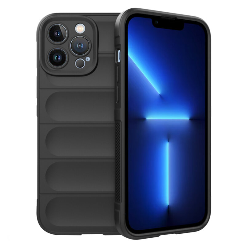Husa iPhone 13 Pro Max Techsuit Magic Shield, negru