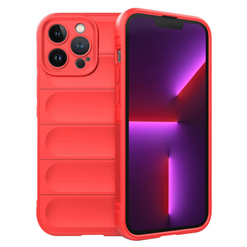 Husa iPhone 13 Pro Techsuit Magic Shield, rosu