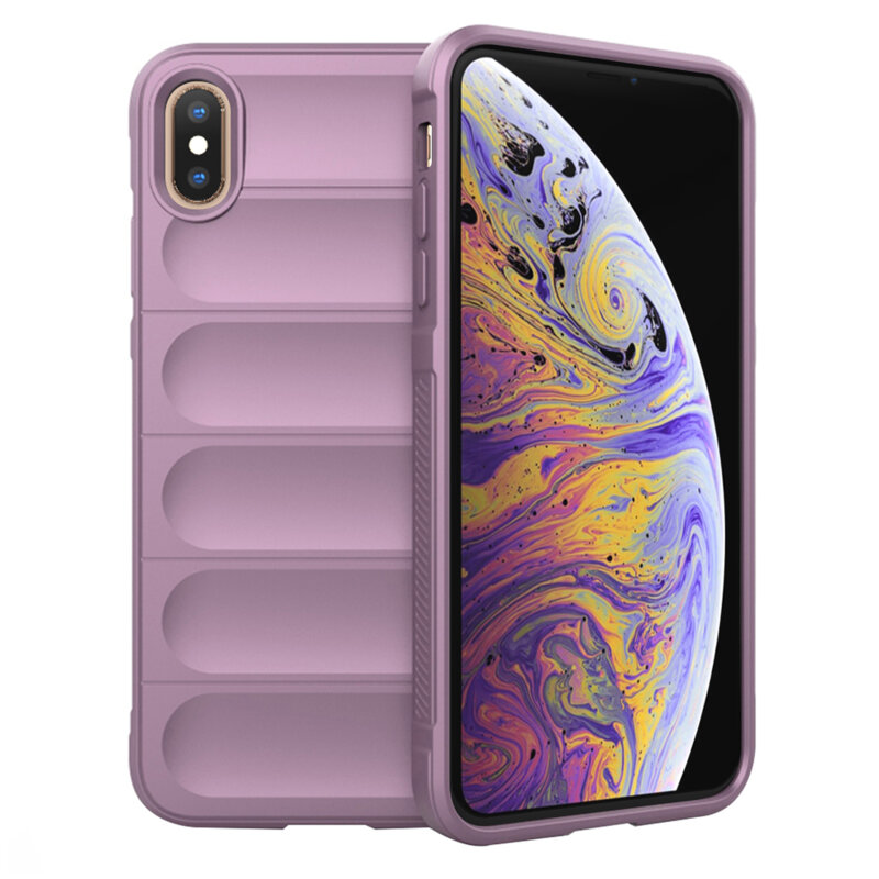 Husa iPhone XS Max Techsuit Magic Shield, mov