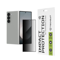 Folie sticla Samsung Galaxy Z Fold6 Techsuit 111D Privacy Full Glue, [Outside Screen]
