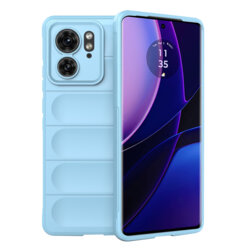 Husa Motorola Edge (2023) Techsuit Magic Shield, bleu