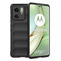 Husa Motorola Edge 40 Techsuit Magic Shield, negru