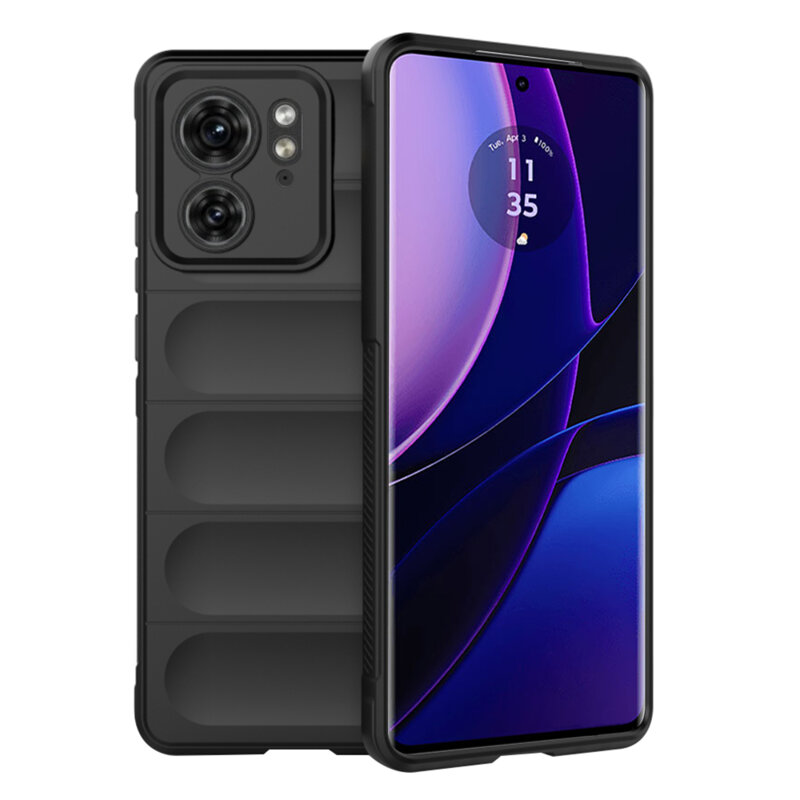 Husa Motorola Edge (2023) Techsuit Magic Shield, negru
