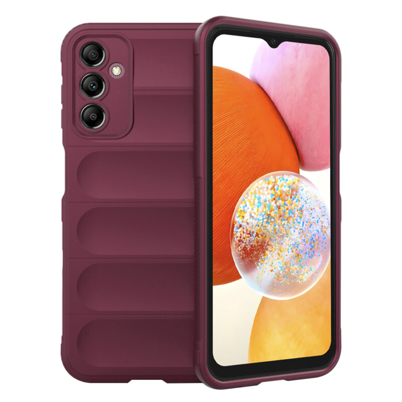 Husa Samsung Galaxy A14 4G Techsuit Magic Shield, bordo
