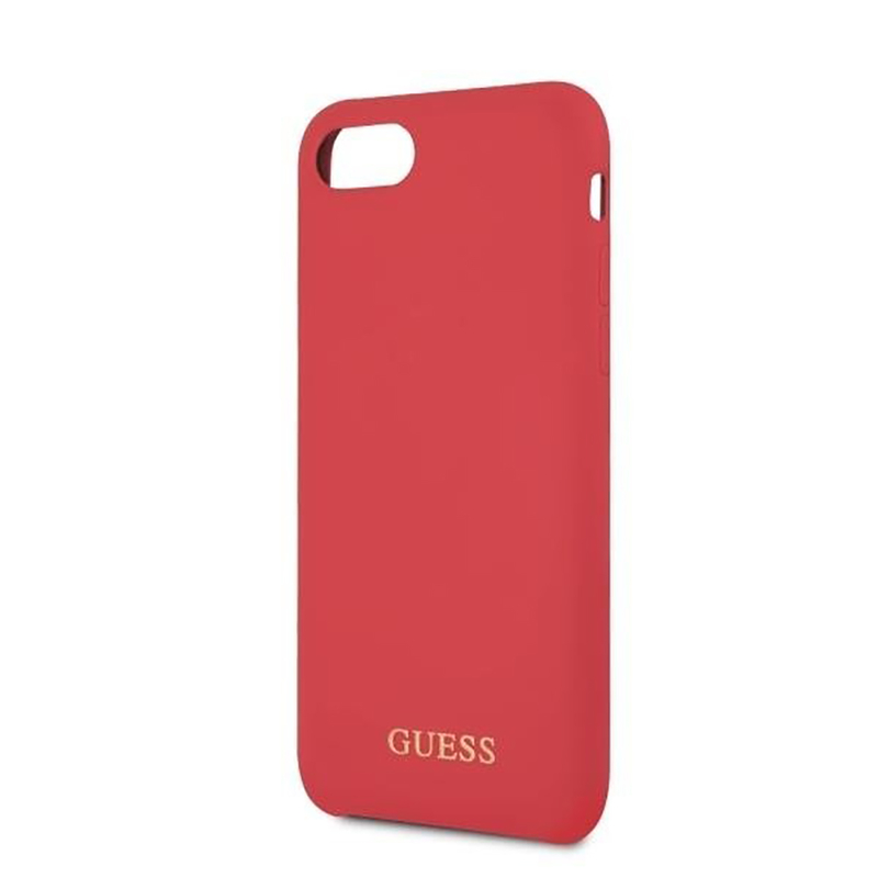 Bumper iPhone 8 Guess Silicone - Red GUHCI8LSGLRE