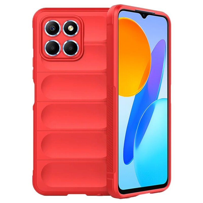 Husa Honor X8 5G Techsuit Magic Shield, rosu