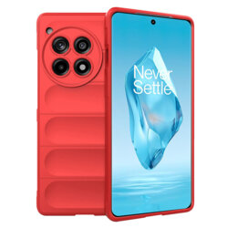 Husa OnePlus 12R Techsuit Magic Shield, rosu